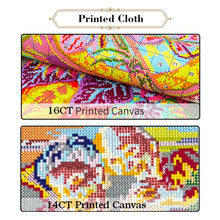 Load image into Gallery viewer, The Fawn Cross Stitch Kit – Joy Sunday Printed 11CT/14CT/16CT Aida Fabric DIY Embroidery for Home Decor