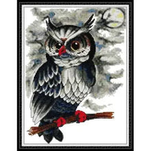 Load image into Gallery viewer, Joy Sunday Cute Owl Cross Stitch DIY Christmas gift