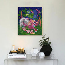 Load image into Gallery viewer, Sleeping Bunny Baby Cartoon Animal Pattern 11CT Cross Stitch Kits - AIMDIY