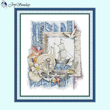 Load image into Gallery viewer, Song of the Sea Cross Stitch - AIMDIY
