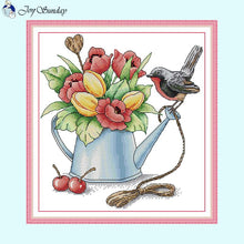 Load image into Gallery viewer, Spring Bouquet DIY Watering Flower Bird - AIMDIY