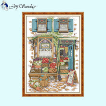 Load image into Gallery viewer, Store Landscape Painting Cross Stitch Needleworks - AIMDIY