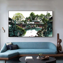 Load image into Gallery viewer, Suzhou Garden Scenery Cross Stitch - AIMDIY
