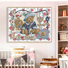 Load image into Gallery viewer, Teddy Bear Cartoon Animal Pattern - AIMDIY