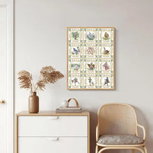 Load image into Gallery viewer, The Twelve Days of Christmas Stamped Cross Stitch Kits - AIMDIY