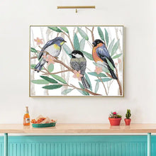 Load image into Gallery viewer, Three Little Birds Cross Stitch Pattern - AIMDIY