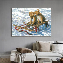 Load image into Gallery viewer, Two Puppies Animal Patterns - AIMDIY