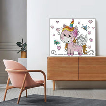 Load image into Gallery viewer, Unicorn Cross Stitch Counted DIY Kit - AIMDIY