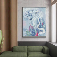 Load image into Gallery viewer, Unicorn Garden Joy Sunday Cross Stitch Kits - AIMDIY