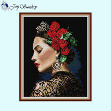 Load image into Gallery viewer, Vintage Beauty Characters Pattern Cross Stitch DIY Gifts - AIMDIY