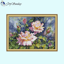 Load image into Gallery viewer, Vintage Roses Oil Painting Floral Pattern - AIMDIY