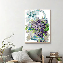 Load image into Gallery viewer, Count 11CT Violet Joy Sunday Cross Stitch Kits - AIMDIY