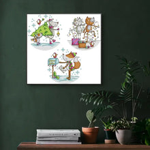 Load image into Gallery viewer, Waiting for Christmas Cartoon Animal - AIMDIY