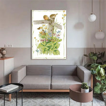 Load image into Gallery viewer, Warm Garden Corner DIY Animal Cross Stitch Kit - AIMDIY