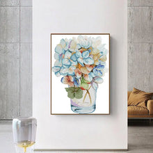 Load image into Gallery viewer, Watercolour Hydrangea Flowers - AIMDIY