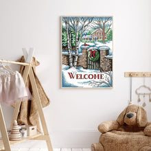 Load image into Gallery viewer, Welcome DIY Winter Snow Pattern - AIMDIY