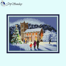 Load image into Gallery viewer, Winter Christmas Collection Joy Sunday