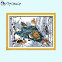 Load image into Gallery viewer, Winter Snowman - AIMDIY