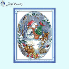 Load image into Gallery viewer, Winter Snowman - AIMDIY