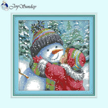 Load image into Gallery viewer, Winter Snowman - AIMDIY