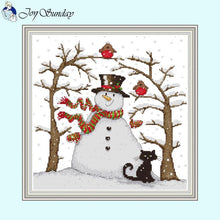 Load image into Gallery viewer, Winter Snowman - AIMDIY