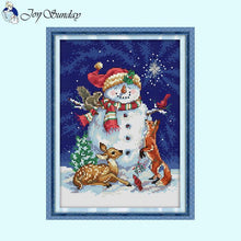 Load image into Gallery viewer, Winter Snowman - AIMDIY