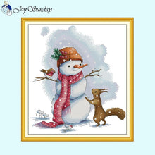 Load image into Gallery viewer, Winter Snowman - AIMDIY