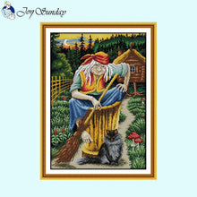 Load image into Gallery viewer, Yagya Grandma Counted Cross Stitch - AIMDIY