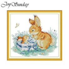 Load image into Gallery viewer, Framed A Delightful Gift Cross Stitch for Home Decoration or Handmade Gift