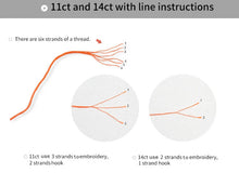 Load image into Gallery viewer, Joy Sunday Cute Owl Cross Stitch DIY Christmas gift