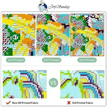 Load image into Gallery viewer, A Playful Kitten Cross Stitch Kit – Joy Sunday Printed Aida Fabric DIY Embroidery Gift for Cat Lovers