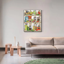 Load image into Gallery viewer, Gourmet Cabinet Cross Stitch Kit - Holiday Still Life Embroidery Set for Beginners