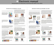 Load image into Gallery viewer, Joy Sunday Cute Owl Cross Stitch DIY Christmas gift