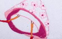 Load image into Gallery viewer, A Pair Of Cross Stitch Pillows Cushion Printing Couple Cartoon Wedding - AIMDIY