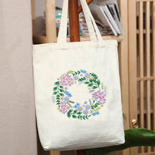 Load image into Gallery viewer, Embroidered Diy Tote Bag Shoulder Bag Couple Canvas Bag - AIMDIY