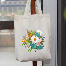 Load image into Gallery viewer, Embroidered Diy Tote Bag Shoulder Bag Couple Canvas Bag - AIMDIY