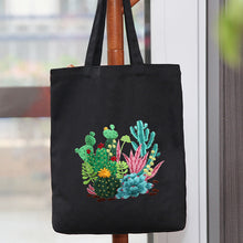 Load image into Gallery viewer, Embroidered Diy Tote Bag Shoulder Bag Couple Canvas Bag - AIMDIY