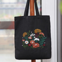 Load image into Gallery viewer, Embroidered Diy Tote Bag Shoulder Bag Couple Canvas Bag - AIMDIY