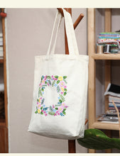 Load image into Gallery viewer, Embroidered Diy Tote Bag Shoulder Bag Couple Canvas Bag - AIMDIY