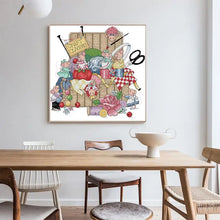 Load image into Gallery viewer, Happy Tailor Cartoon Mouse Pattern Cross Stitch - AIMDIY