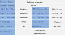 Load image into Gallery viewer, Joy Sunday Christmas Style Cross Stitch Kit – 11CT/14CT/16CT HD Pattern DIY Embroidery for Home Decor

