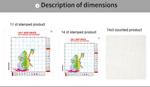 Load image into Gallery viewer, Joy Sunday Cute Owl Cross Stitch DIY Christmas gift
