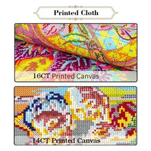 Load image into Gallery viewer, Welcome Cross Stitch Kit – Joy Sunday Style Printed 11CT/14CT/16CT Aida Fabric DIY Embroidery for Home Decor
