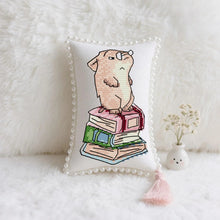 Load image into Gallery viewer, Dr. Hamster Cross Stitch Pin Cushion Kit – DIY Embroidery with PP Cotton Filling | 9×15 cm Cute Animal Craft Kit - AIMDIY
