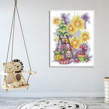 Load image into Gallery viewer, Cartoon Pattern Christmas Gifts Cross Stitch Kit - AIMDIY
