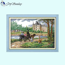 Load image into Gallery viewer, Countryside Scenery  Cross Stitch  Kits - AIMDIY
