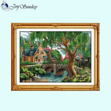 Load image into Gallery viewer, Countryside Scenery  Cross Stitch  Kits - AIMDIY
