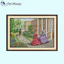 Load image into Gallery viewer, Countryside Scenery  Cross Stitch  Kits - AIMDIY
