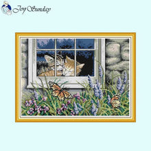 Load image into Gallery viewer, Cute Cat  Animal Pattern Needle &amp; Thread - AIMDIY
