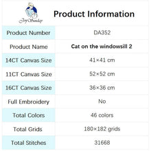 Load image into Gallery viewer, DIY Animal Pattern Cat on the Windows - AIMDIY
